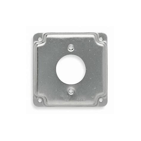 electrical box cover 20a receptacle 1 2|Raco Electrical Box Cover,20A Receptacle,1.